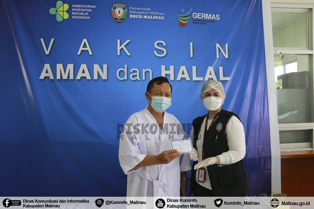 Kepala OPD, BUMD dan BUMN Terima Vaksin Covid-19