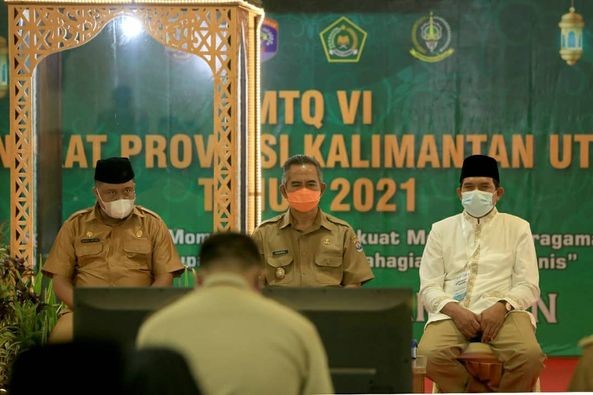 Walikota Buka MTQ Ke VI Tingkat Provinsi Kaltara Tahun 2021