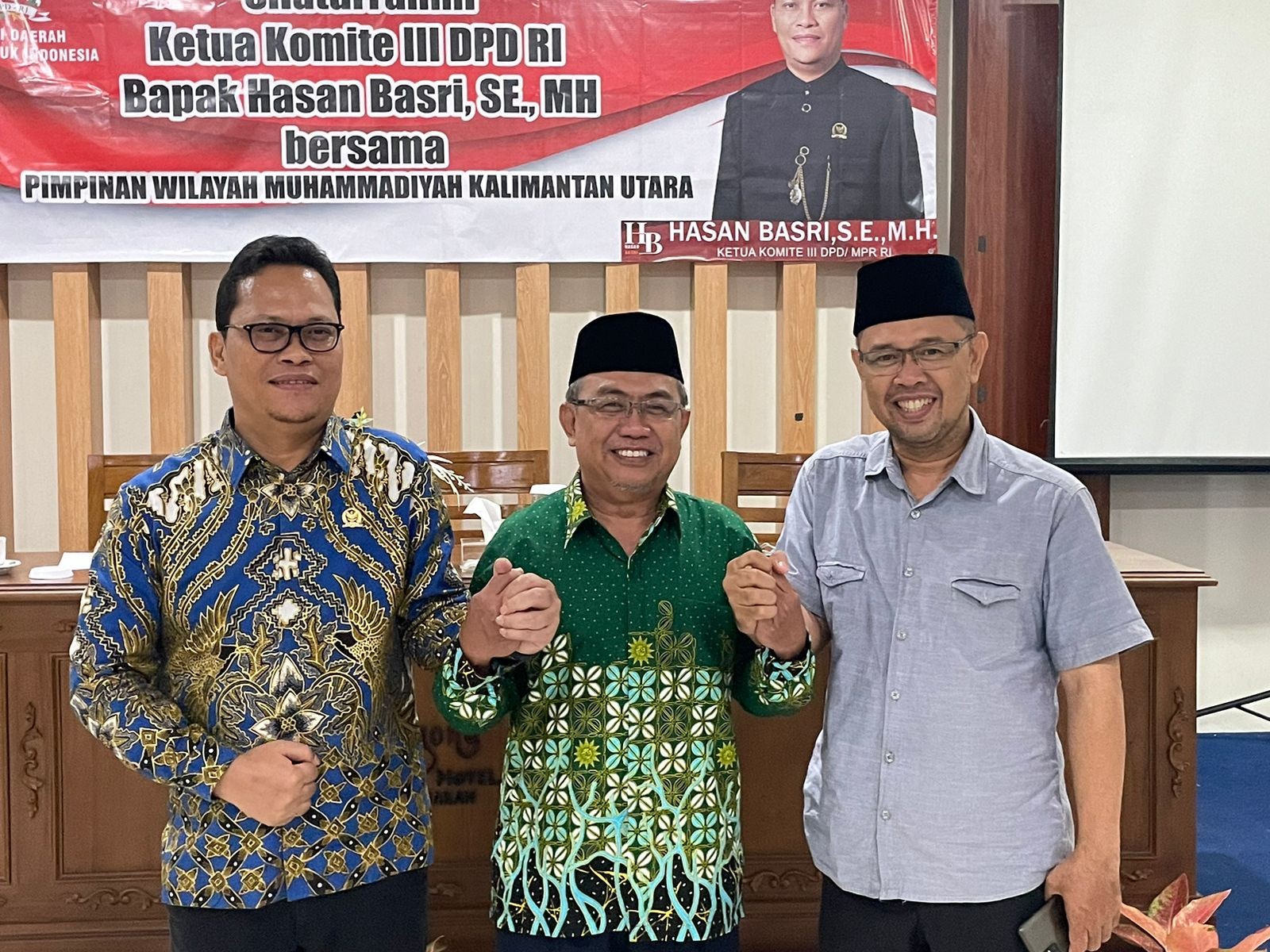 Pimpinan Wilayah Muhammadiyah Kaltara Dukung Hasan Basri Maju DPD RI 2024