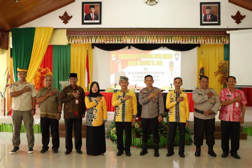 Gelar FGD Binmas Polres Tarakan