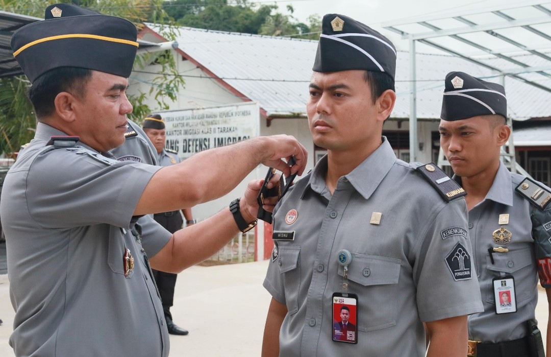 Pegawai Naik Pangkat, Kalapas Sutarno: Harus Diimbangi Peningkatan Kedisiplinan dan Kualitas Kerja