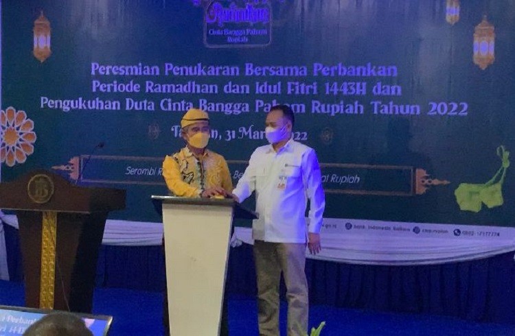 KPwBI Kaltara Meresmikan  Penukaran Bersama Perbankan Periode Ramadhan | Tarakan TV