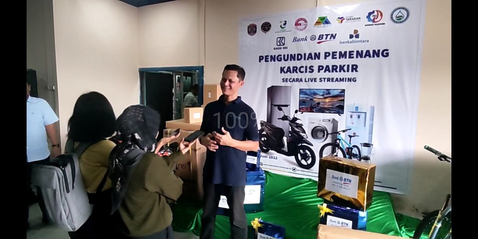 Pengundian Karcis Parkir Guna Ajak Masyarakat Peduli Parkir